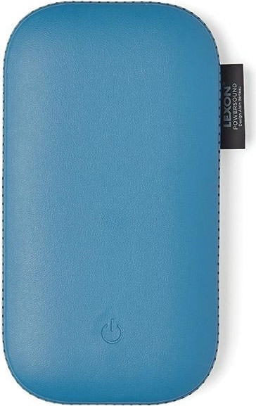 Lexon Powersound Powerbank met inductieladen en Bluetooth-speaker, 5000 mAh, donkerblauw (La128Db)