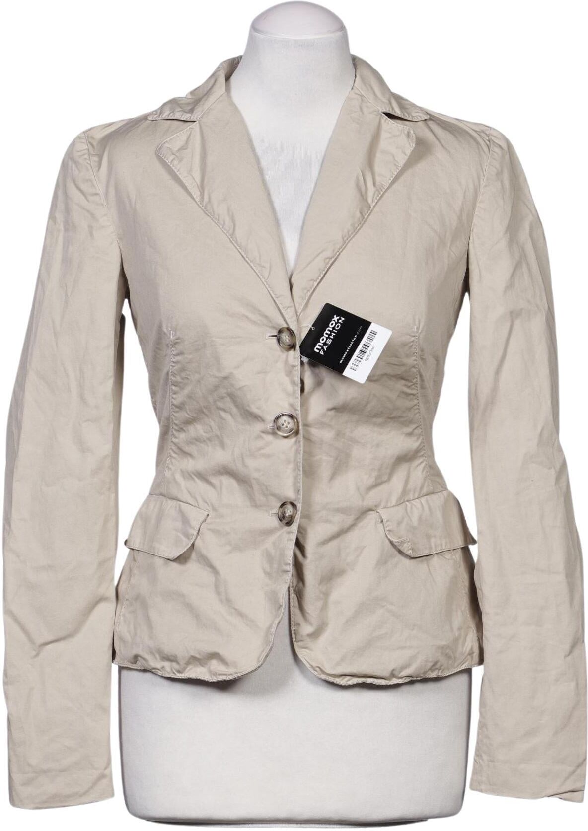 Prada Damen Blazer, Beige, Gr. EU 34 (IT 40), Baumwolle - Second Hand
