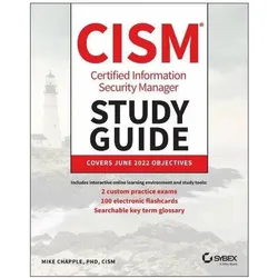 CISM Certified Information Security Manager Study Guide, Fachbücher von Mike Chapple