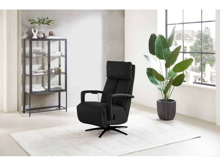 Leder Relaxsessel 130 inkl. 3-motorische Relaxfunktion mit