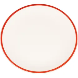 Lido Rim Frühstücksteller 21 cm, rot