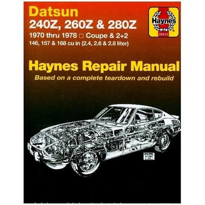 Datsun 240Z 1970-73, 260Z 1974-75 & 280Z 1976-78, Taschenbuch von J. H. Haynes, Haynes Group Ltd, 978-0-85696-206-6