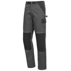 AS Arbeitsschutz Arbeitshose Nitras Motion Tex Light | lang | grau | Gr.64