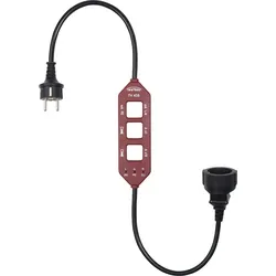 TESTBOY TV 435 - Strom-Messadapter, Schutzkontakt, CAT III 300 V