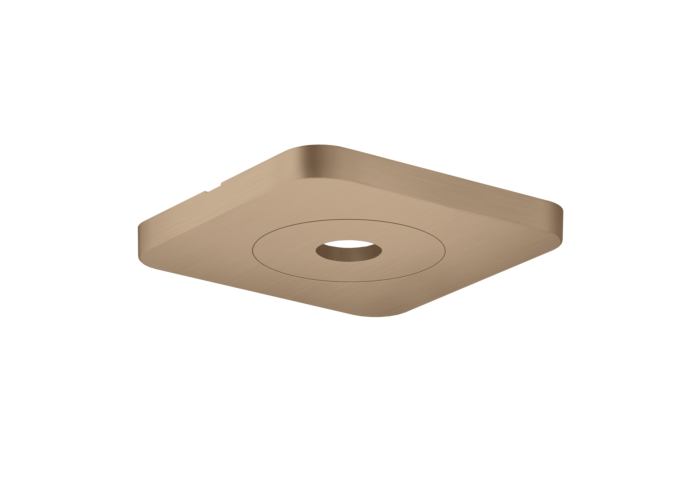 Hansgrohe Axor Citterio C Deckenrosette 28802310 120/120 softsquare, Brushed Red Gold