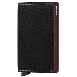 SECRID - SLIMWALLET - SAFFIANO - brown