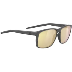 Rudy Project, Damen, Sportbrille, Overlap (Anthracite, Gold, Multilaser Gold), Grau
