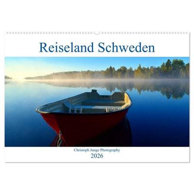 Reiseland Schweden (Wandkalender 2026 DIN A2 quer), CALVENDO Monatskalender