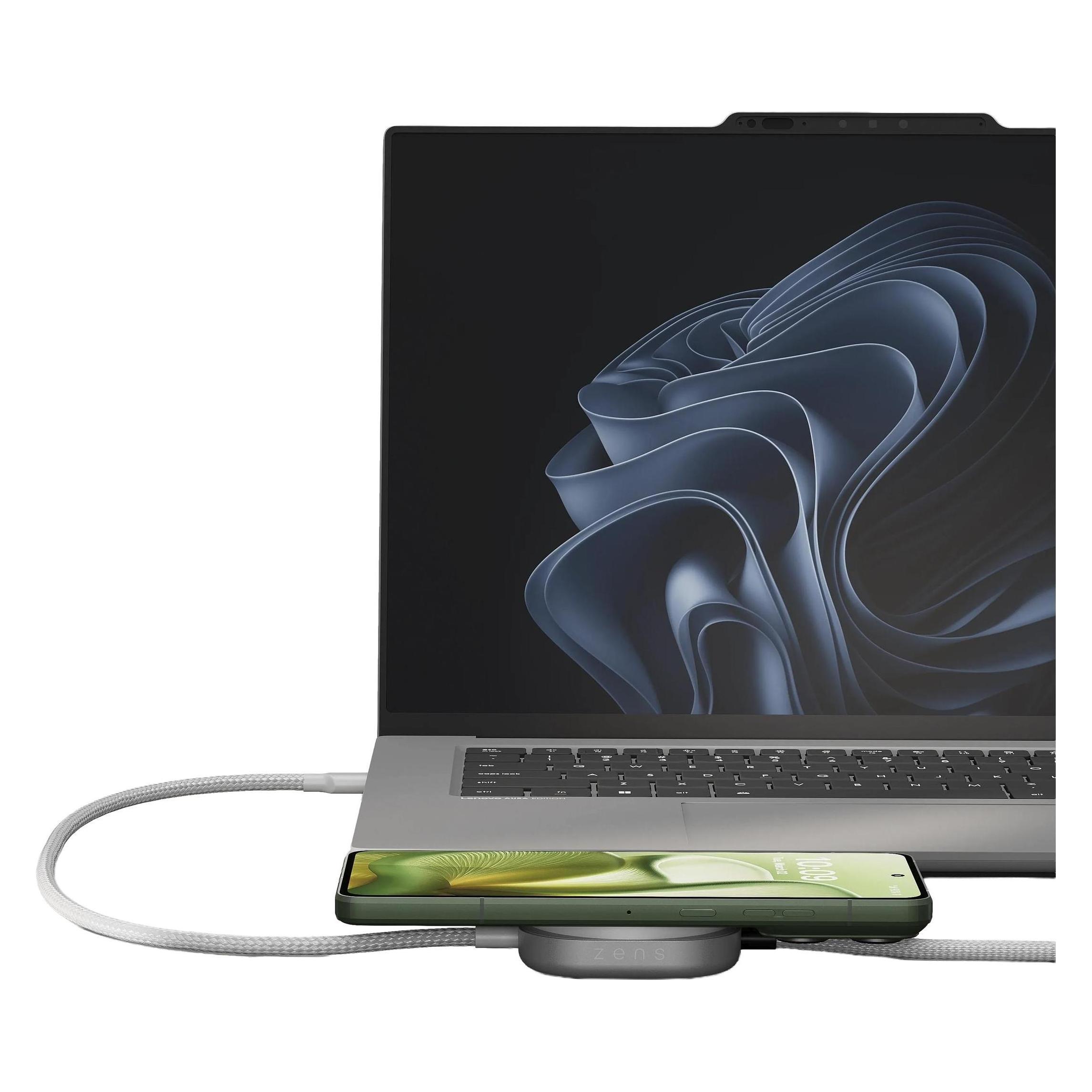 Zens Charging Cable USB C-C Pro 2 White (1.50 m, 240 W) (ZECC05W/00)