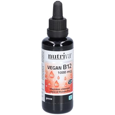 Nutriva Vegan B12 Tropfen 1000 mcg 30 ml