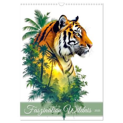 Im Bann der Wildnis (Wandkalender 2026 DIN A3 hoch), CALVENDO Monatskalender