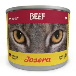 Josera Katzennassfutter Beef 12 x 200 Gramm Dose
