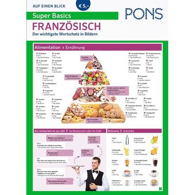 PONS Super Basics auf einen Blick Französisch, Taschenbuch von , PONS Langenscheidt GmbH, 978-3-12-562096-4