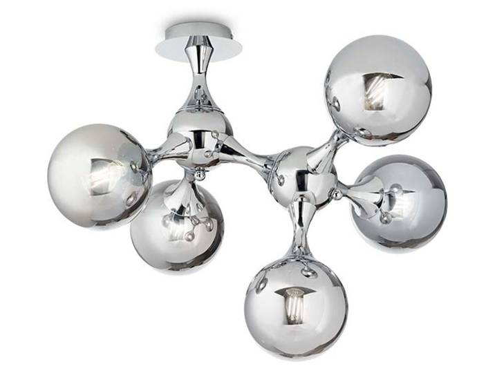 Ideal Lux Deckenleuchte Nodi Chrom 5-flg. Chrom 200484