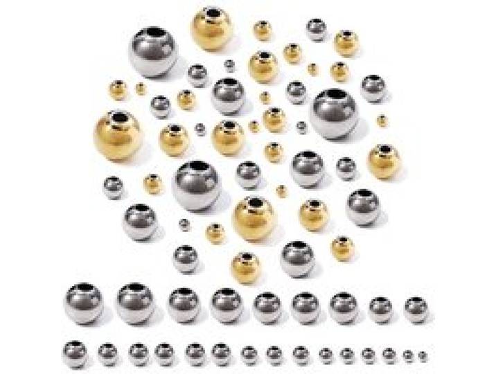 2-10mm hoge kwaliteit roestvrijstalen kralen voor sieraden maken losse spacer kralen DIY armband ketting armbanden groothandel