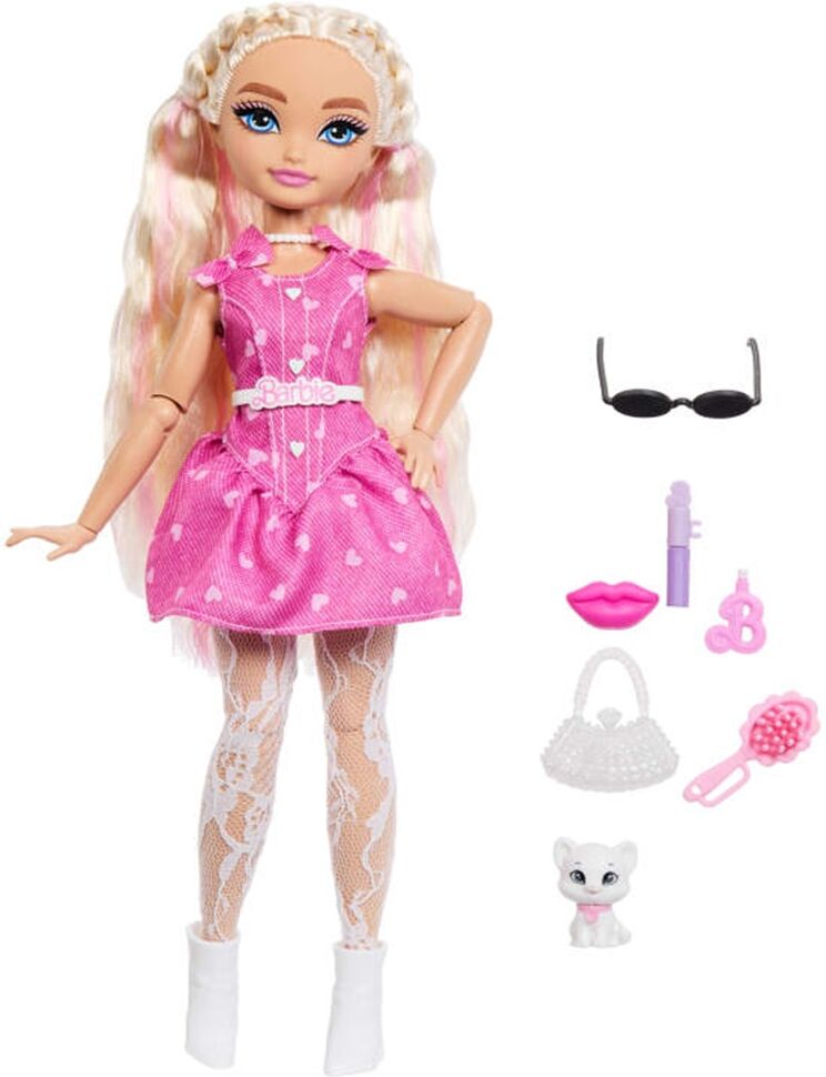 Barbie Dream Besties Muñeca Malibú con accesorios.