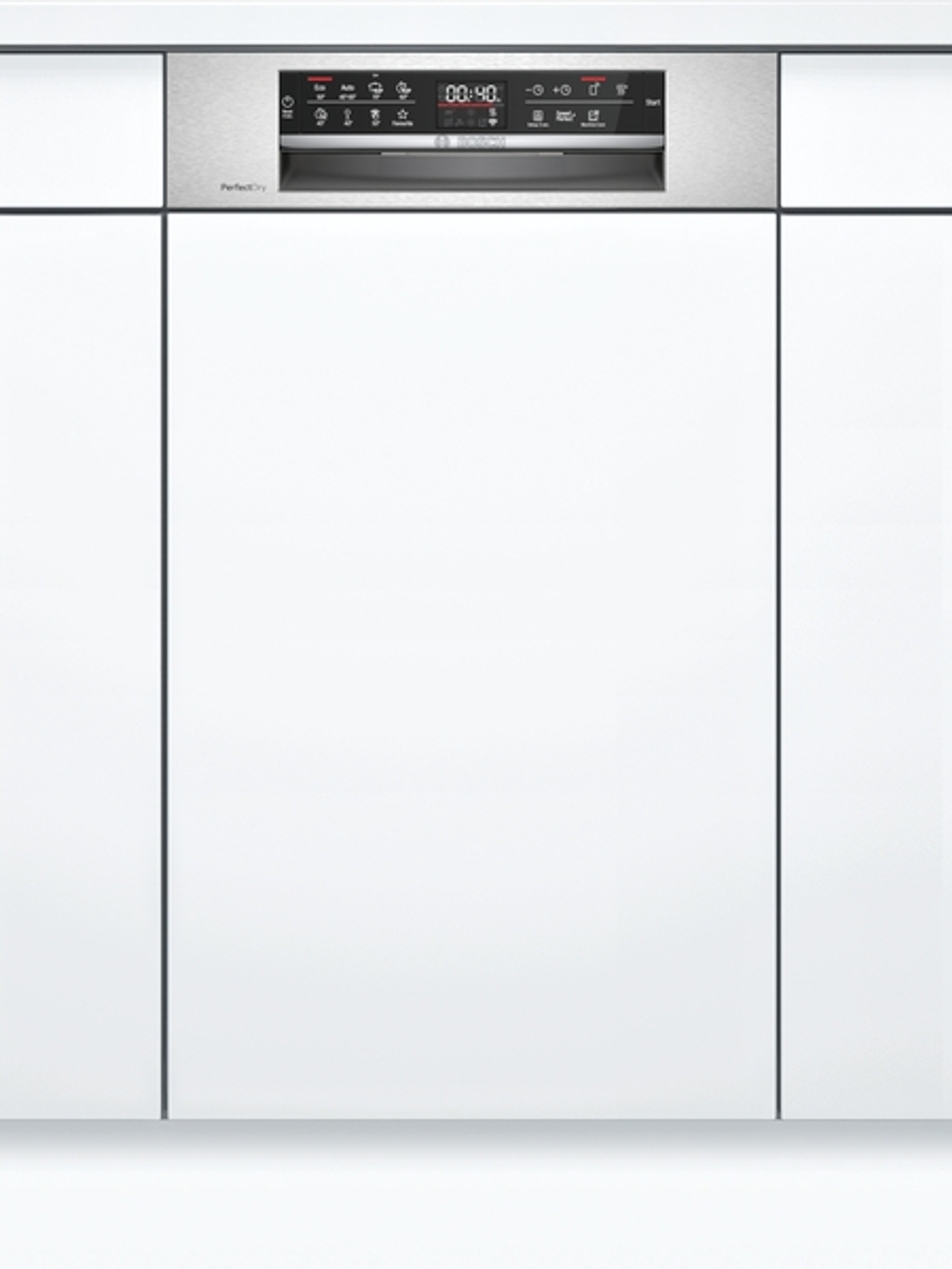 Bosch Serie 6 SPI6ZMS35E, Halb integriert, Single (45 cm breit), Edelstahl, Berührung, 1,75 m, 1,65 m