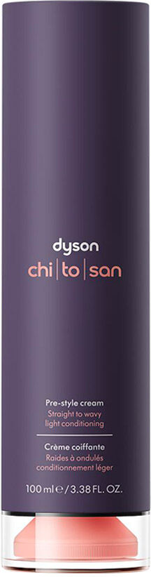 Dyson Chitosan Pre Styling Hair Cream Straight to Wavy Light Conditionion 100ml