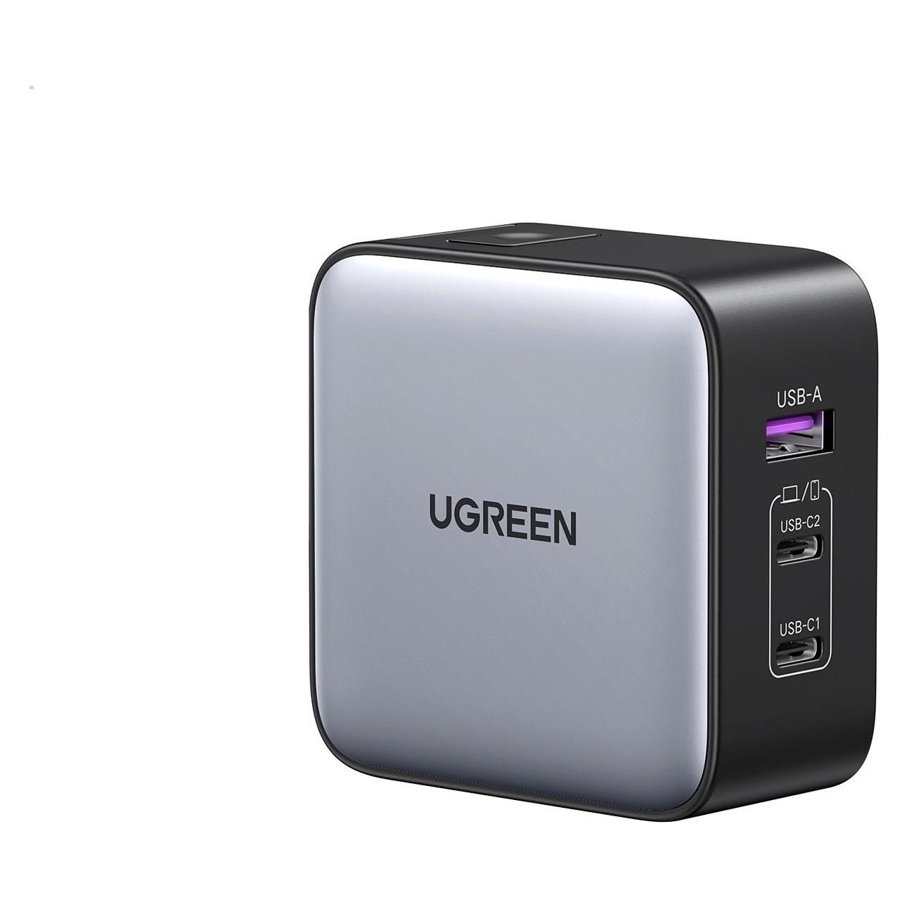 Ugreen Nexode Travel (65 W, 3 Ports) (90409)