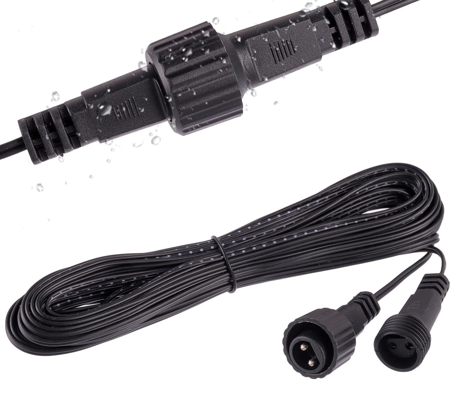 Dripio LED-verlengkabel, 2-polig, IP65 waterdicht, 10 meter