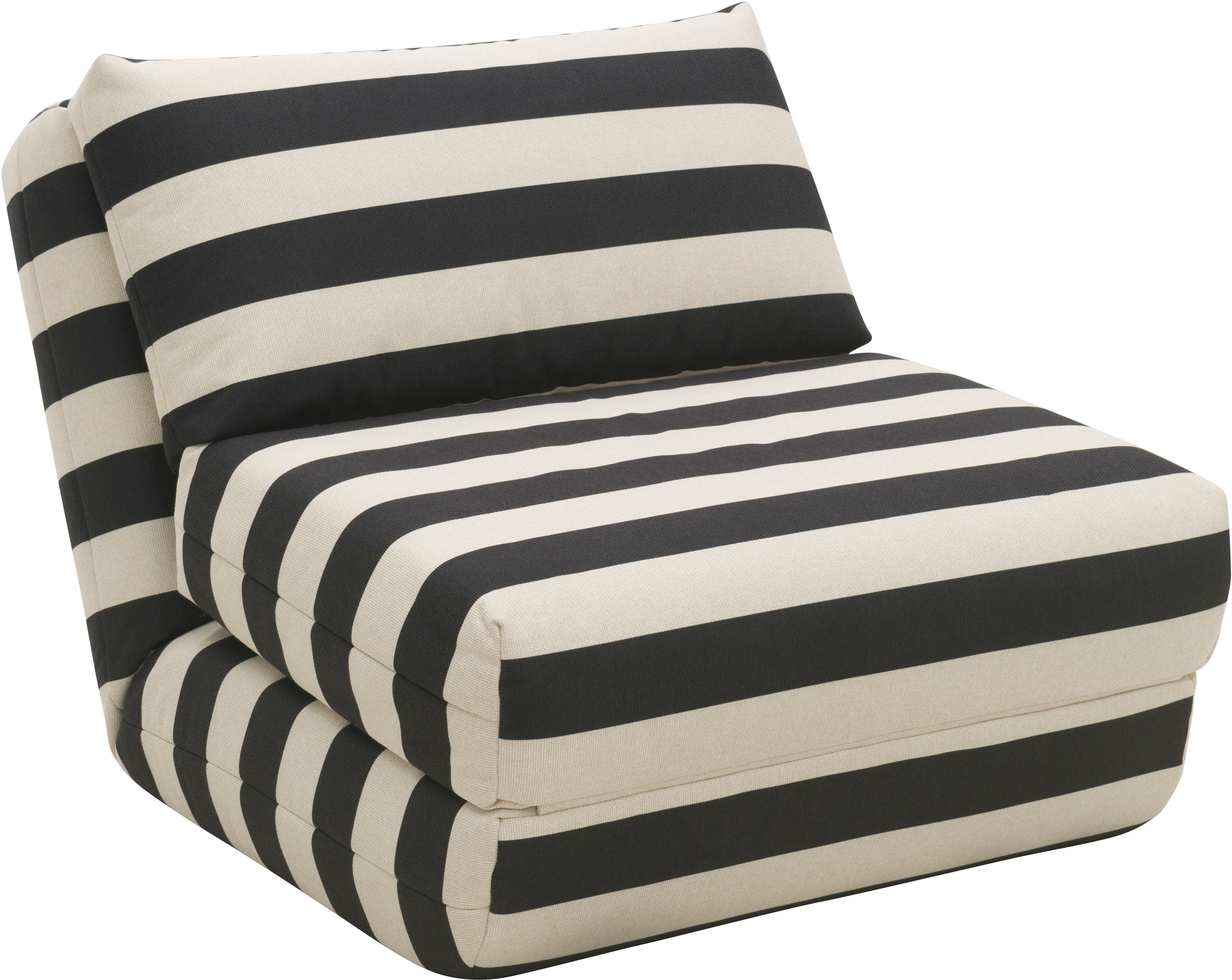 Sessel "Amara", schwarz (wollweis, schwarz), B:88cm H:73cm T:98cm, 100% Polyester, LEGER HOME BY LENA GERCKE, Sessel, Sessel, Schlafsessel ausklappbar, Bettsessel, mit Rasterung wollweis, schwarz Struktur fein, Wandelbar zum Schlafsessel,Mit Rastbeschlag,