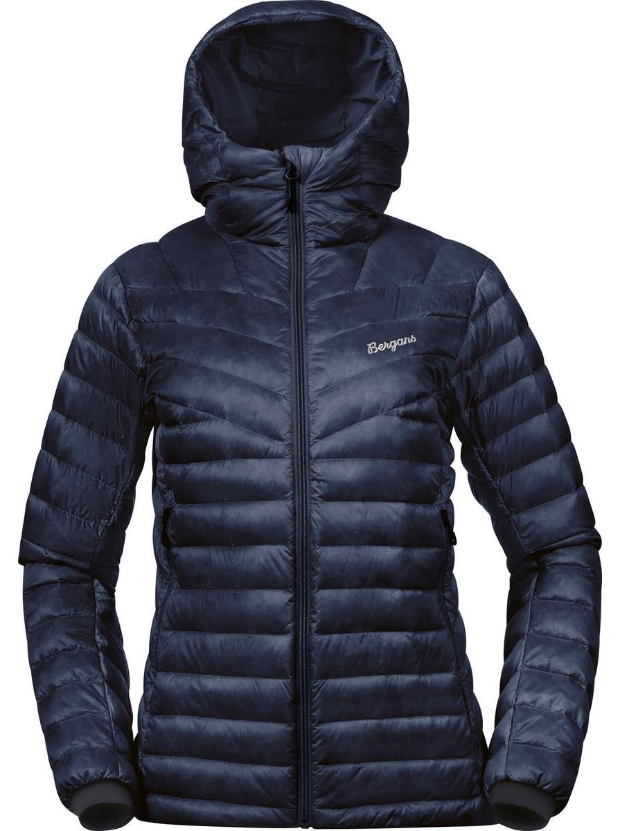 Bergans Damen Outdoorjacke Rabot Light Down Jacket Hood Women Blau M