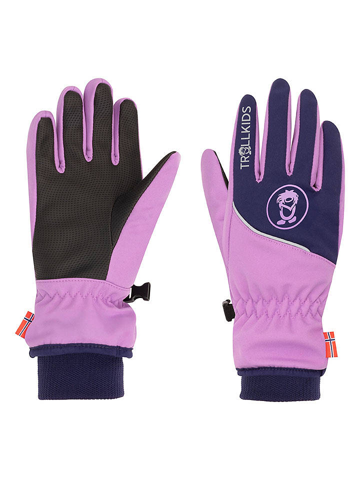 Trollkids Funktions-Handschuhe "Trolltunga" in Lila - 4,5