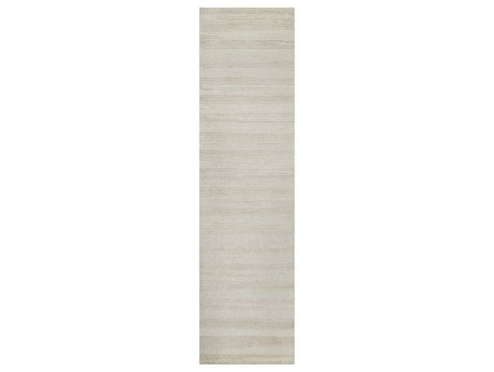 Tapis tufté main crème 80x300
