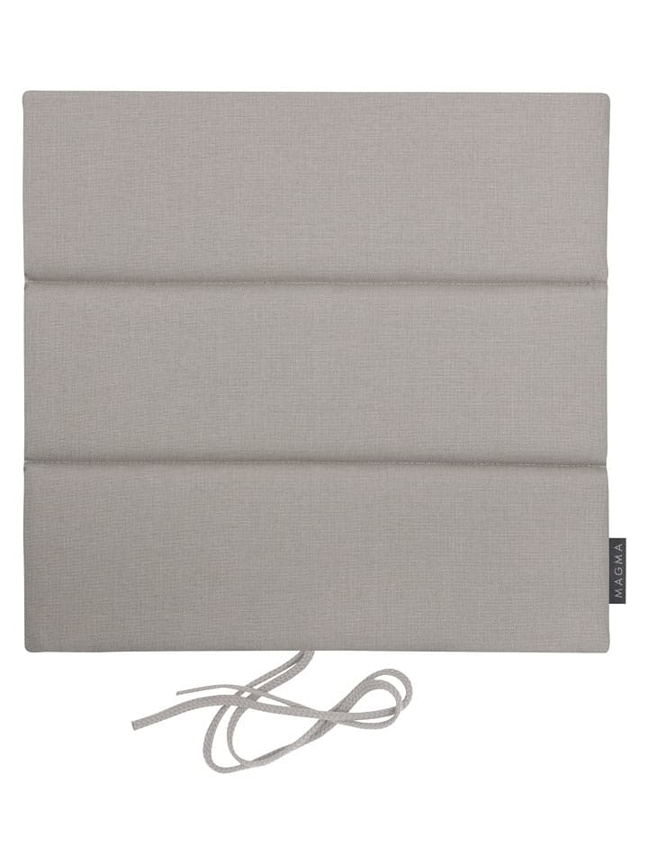 Magma Heimtex Outdoor-Stuhlkissen ''Capri'' in Grau - (L)40 x (B)40 cm - onesize