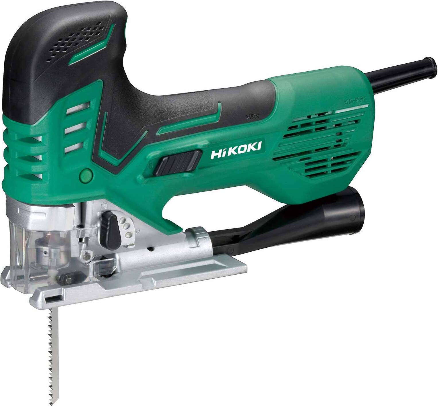 Hikoki CJ160VA, Oberer Griff, Schwarz, Grün, 2800 SPM, 16 cm, 800 SPM, 2,6 cm