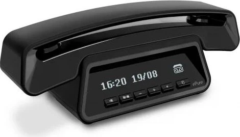 Alcatel ePure Premium Black Festnetztelefon DECT - Schwarz