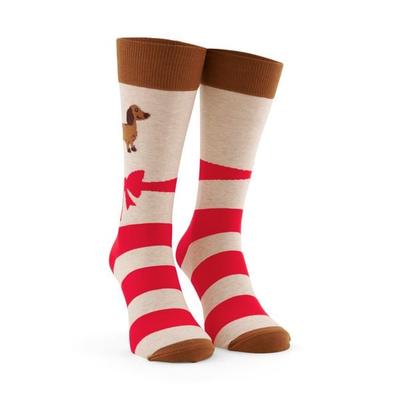 Socke Festtagsdackel Gr. 42-46