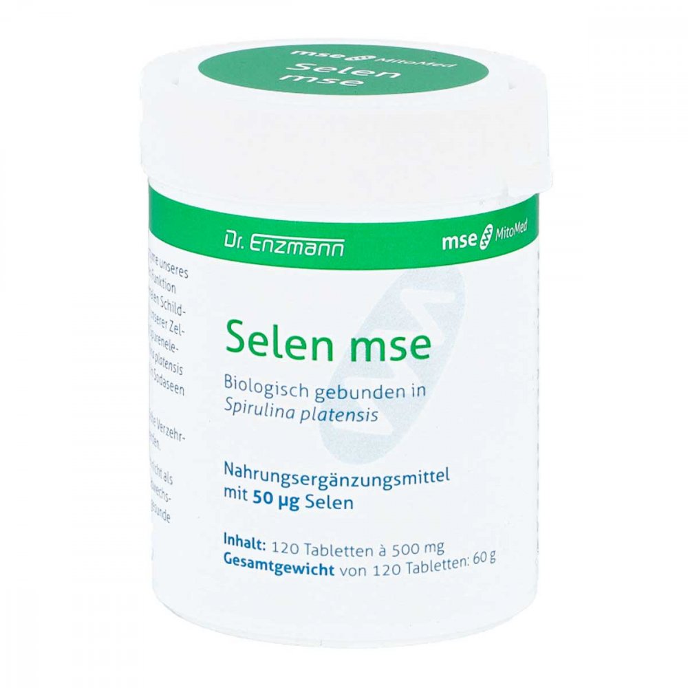 MSE Pharmazeutika GmbH Selen Mse 50 [my]g Tabletten 03132972