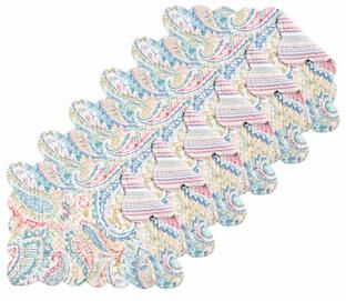 C&F Home Maisie Quilted Placemat Set 6