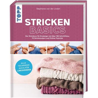 Stricken basics - Alle Techniken auch für Linkshänder!, Gebundene Ausgabe von Stephanie van der Linden, Frechverlag GmbH, 978-3-7724-4890-4