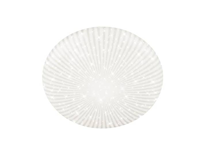 BRILONER - Plafonnier LED avec ciel étoilé\, lumière blanche neutre\, décor\, lustre salon\, lustre chambre\, luminaire plafonnier\, plafonnier salon\, 38x7 cm\, blanc