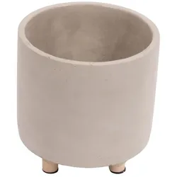 Blumentopf aus Zement – robust & zeitlos, Maß 10x10x10cm