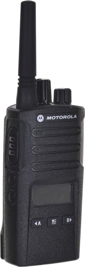 Motorola XT460 PRM466 korte golf portofoon met 16 kanalen, zwart, IP55
