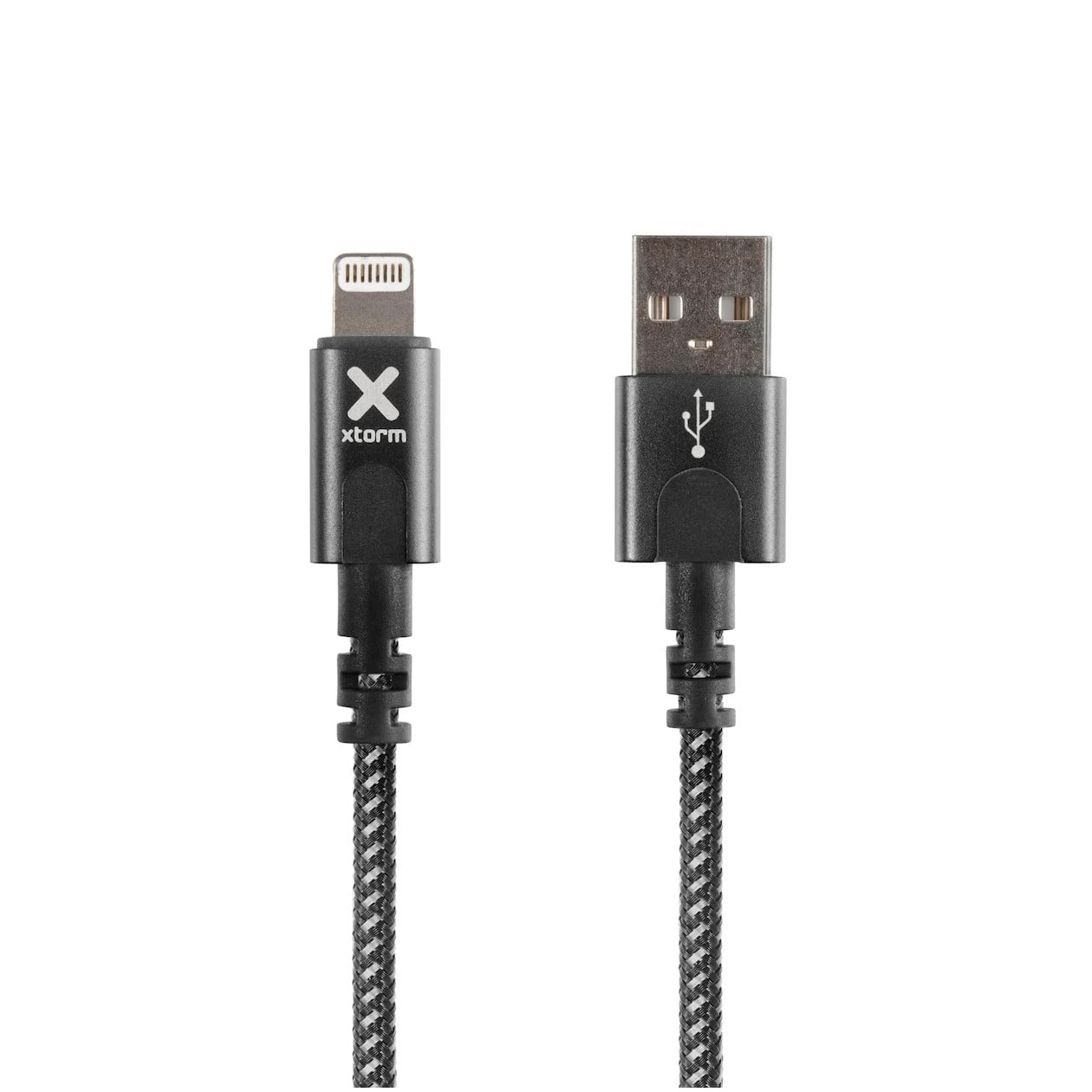 Xtorm USB naar Lightning Kabel - 1 Meter - Zwart