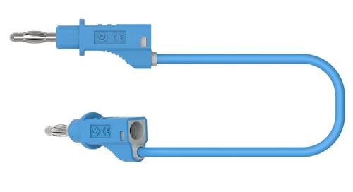 Electro PJP 2117-CD1-100Bl Messleitung Bananenstecker Bananenstecker 1.00m Blau 1St.