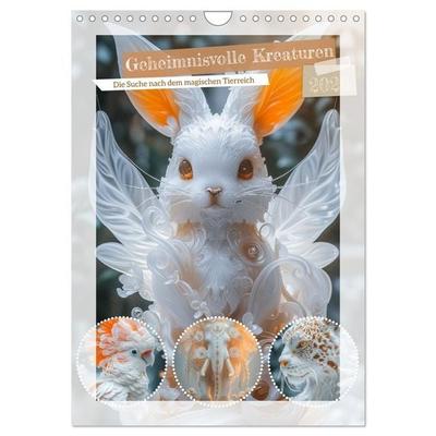 Geheimnisvolle Kreaturen (Wandkalender 2026 DIN A4 hoch), CALVENDO Monatskalender