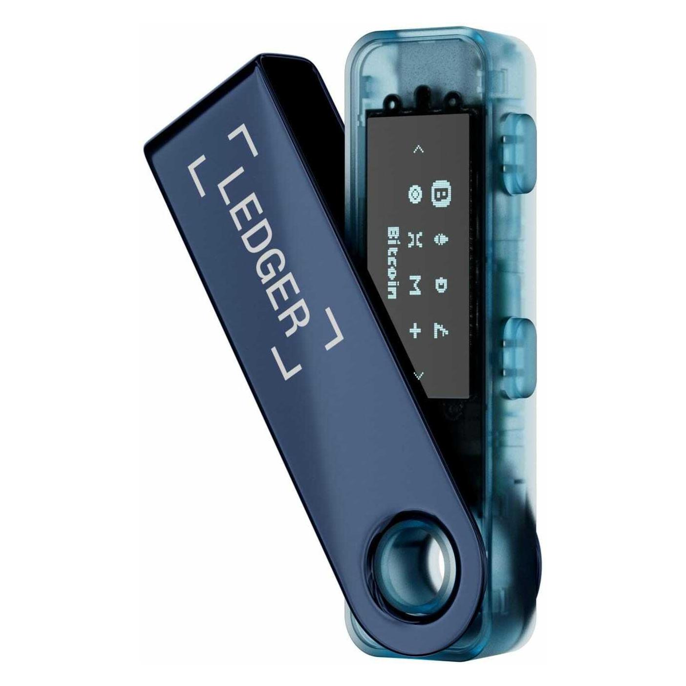 Ledger Nano S Plus - Neptune Blue (Bitcoin, Bitcoin Cash, Cardano, Dash, Dogecoin, Ether, Ethereum Classic, Litecoin, Monero, Ripple, Stellar, TRON, Ubiq, Vertcoin, Weitere, Zcash) (3760027785638)