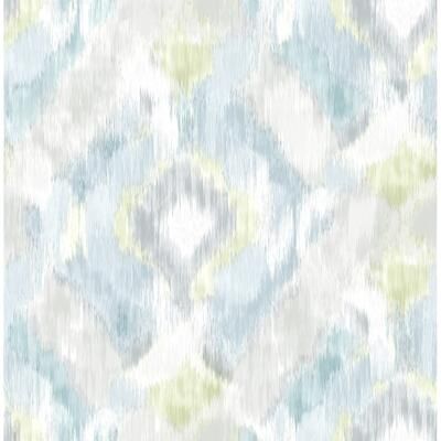 A-Street Prints Aqua Mirage Wallpaper