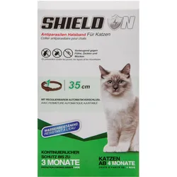 ShieldOn Antiparasitenhalsband für Katzen - 35 cm