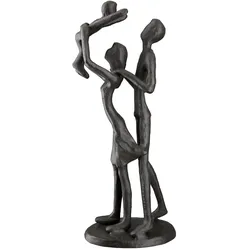 Gilde, Deko Figuren + Skulpturen, Skulptur "Familienglück" brüniert