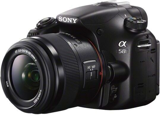 Sony Alpha 58   DT 18-55 mm F3.5-5.6 SAM II   Noir - Refurbished