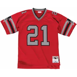 Mitchell & Ness, Herren, Sportshirt, NFL Legacy Jersey Atlanta Falcons 1989 Deion Sanders (S), Rot, S