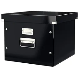 LEITZ Archiv-Hängebox Click & Store WOW, Graukarton, schwarz