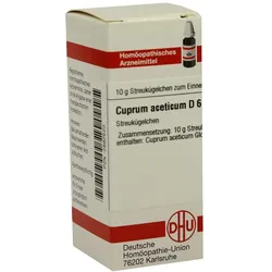 Cuprum Aceticum D 6 Globuli 10 g