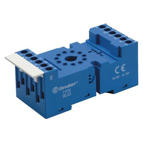 Finder Relaissockel, DIN-Schiene 35 mm (Relaissockel) (90.02SMA)